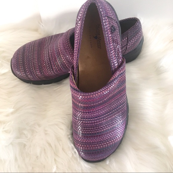 Nurse Mates Shoes - Nurse Mates Pillow Top Purple Shoes  8.5
